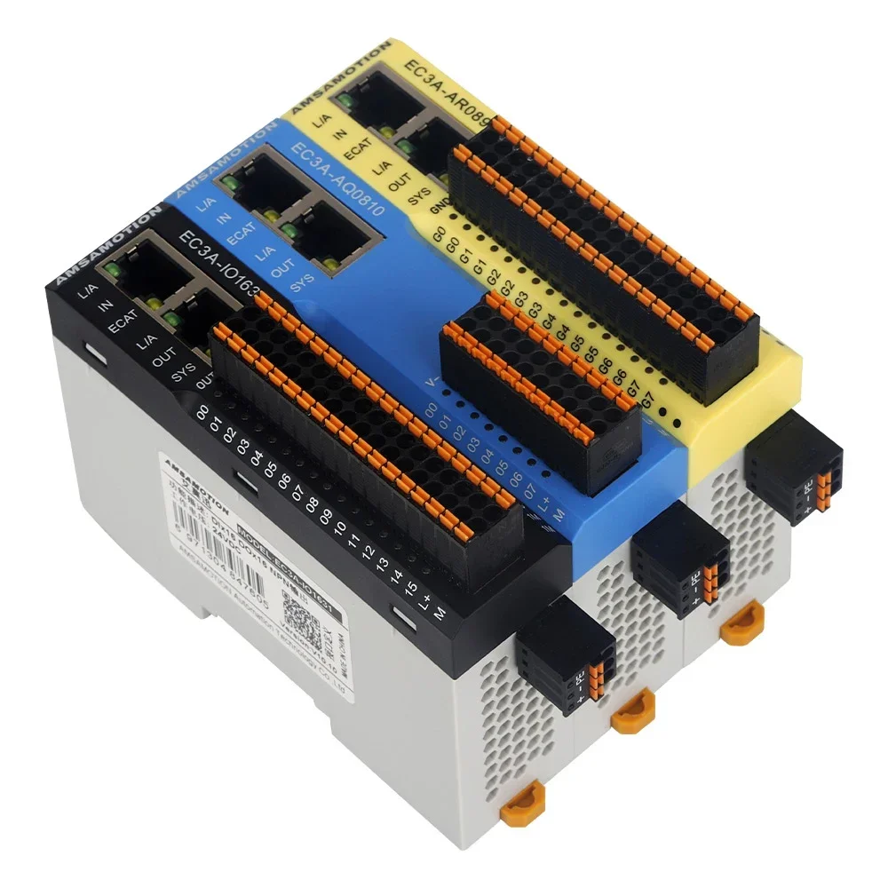 Picture 6: AMSAMOTION Ethercat Integrated Remote IO Module Digital Analog Temperature Input Output Data EC3A Series