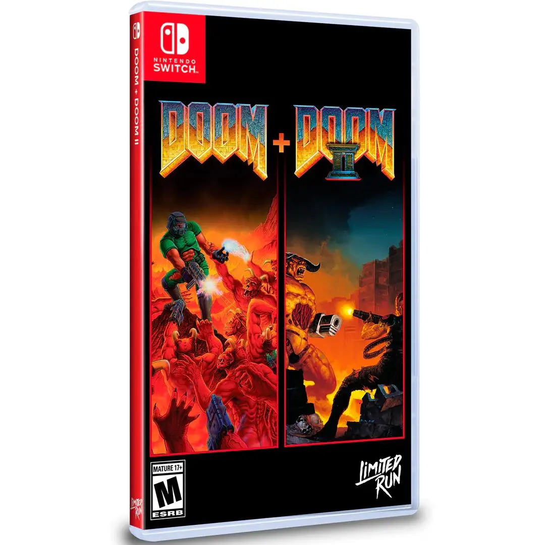Doom y Doom II Limited Run (Importacion USA) - Nintendo Switch - Nuevo precintado