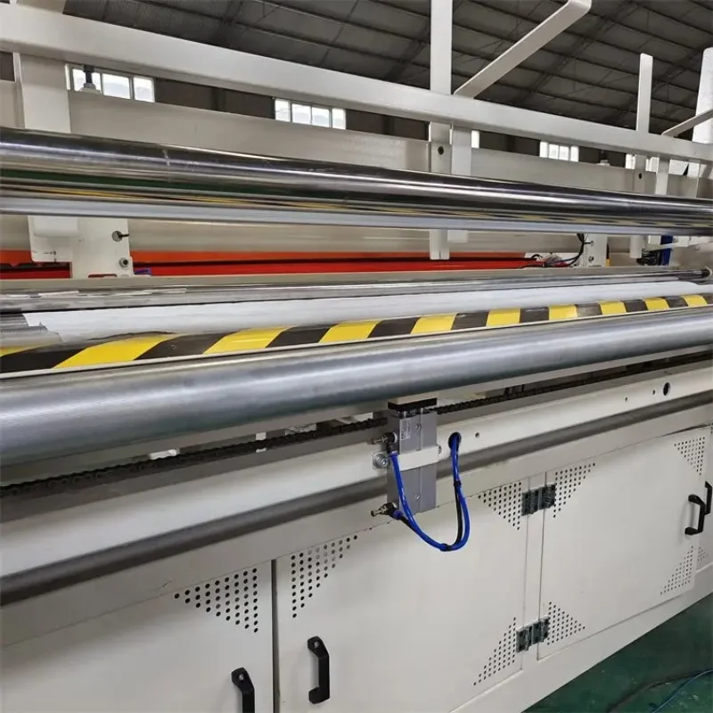 Fast Shipping Toilet Paper Roll Rewinding Cutting Line Jumbo Roll Tissue Paper Slitter Rewinder Machine