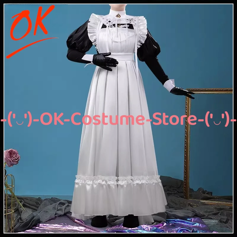 [Customized Size] NIJISANJI VTuber Hyakumantenbara Salome Cosplay Costume Maid Halloween Outfit Carnival Party Uniform Dress