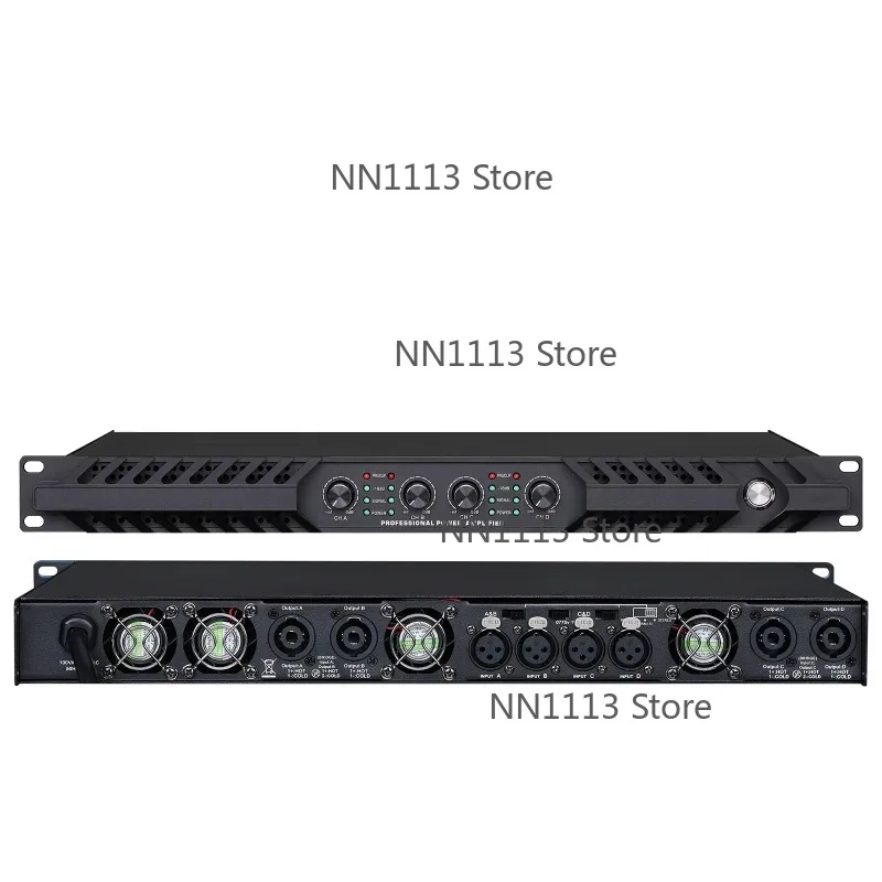 

Professional DP Series 4 Channel 4ch 3000w High Power Stage Audio Power Amplifier 4*3200W 4*3600W for Karaoke