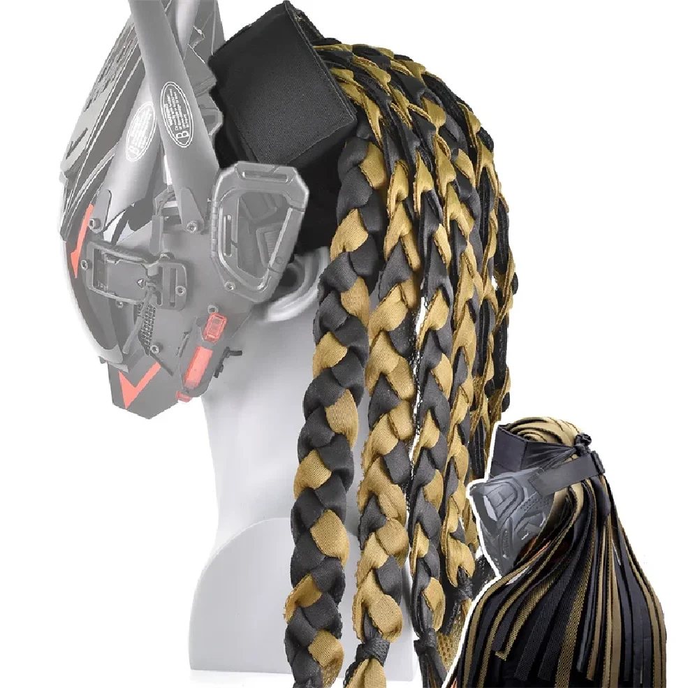 Tactical Headgear Forehead Protection Indy Dreadlocks Paintball Airsoft Mask Helmet Hunting CS Cosplay Halloween wholesale