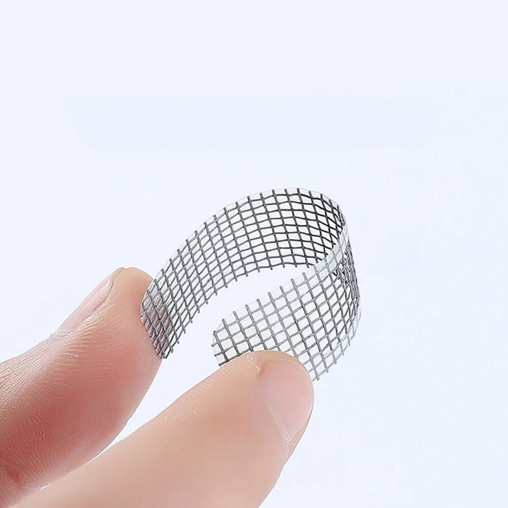 

25Pcs Mesh Repair Tape High Strength Adhesive Screen Patch for Window Door Screen Tear Fix - Silver Repair Tape