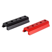 Agnicy 90mm Star Seeking Mirror Guide Rail Small Dovetail Plate Mirror Base Star Astronomical Telescope Accessory