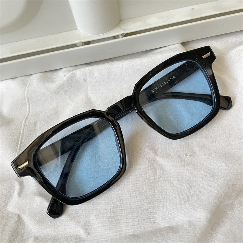 

Instagram Ocean Film Sunglasses for Women Korean Edition Trendy Summer Fashion Sunglasses Show Face Small Square Frame Eyewear