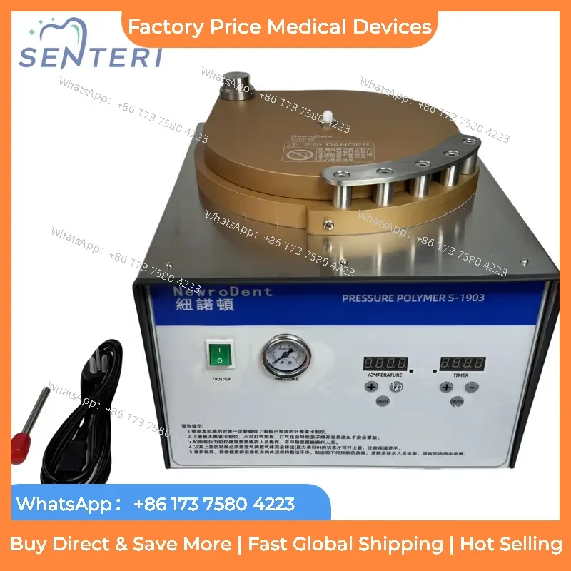 2026 Laboratory Automatic Curing Pressure Pot Steel Metal Tooth Cooking Pot Sterilization Pneumatic Rapid fastshipping