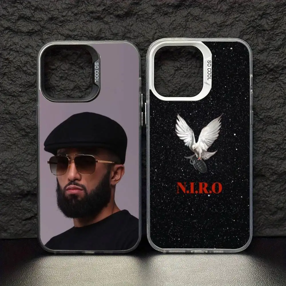 

Cool Fashion N-NIROS OX7 Phone Case Color Silver Shell For IPhone 17 16 15 14 13 12 11 Pro Max Plus