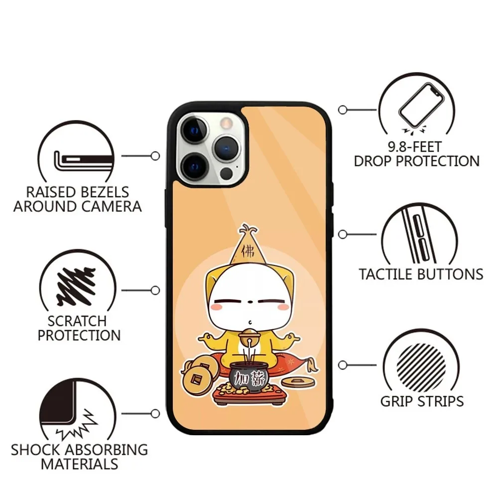 Riqueza arte estilo chinês caso de telefone para iphone 15,14,13,12,11,plus,pro,max mini magsafe carregamento magnético sem fio