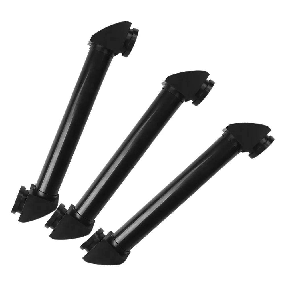 

3 Pcs Detachable Black Optical Experiment Prop Portable Pipe Style Rotatable Mirror Toy Science Teaching Equipment