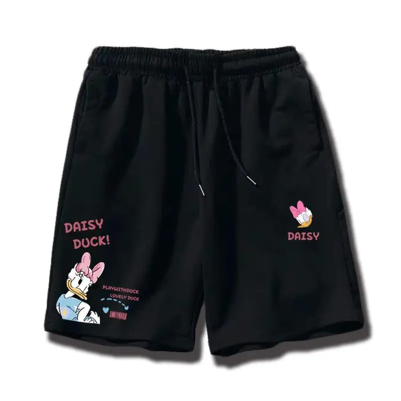 الكلاسيكية ديزني دونالد داك ديزي تريند زوجين صديقة السراويل كبيرة الحجم فضفاضة تنفس السراويل الرجال والنساء
