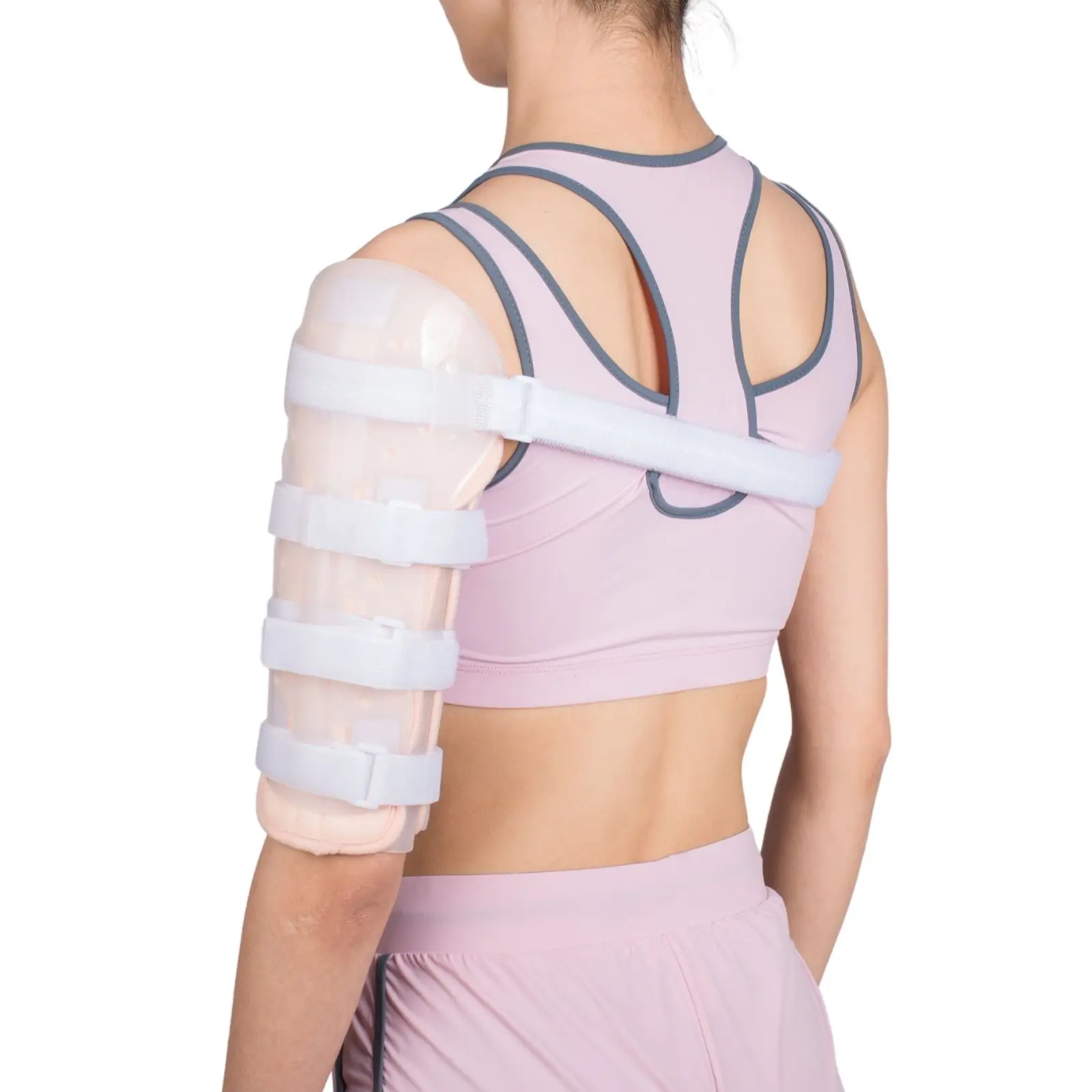 Sarmiento Brace Humeral Shaft Fracture Support Splint for Broken Upper Arm, Bicep Shoulder Bone for Men and Women