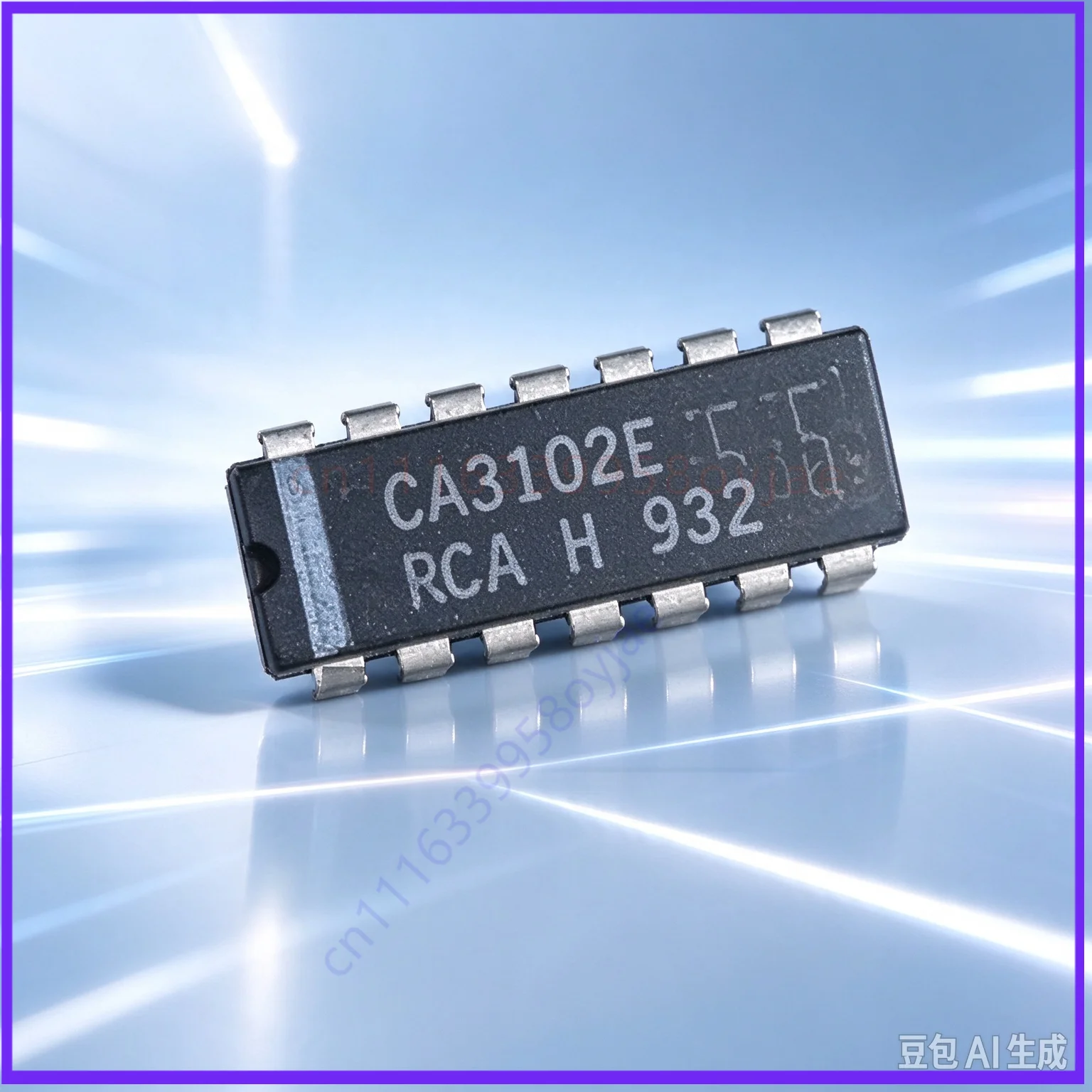 Five‑PCS for CA3102E DIP‑14 Dual High Frequency Differential Amplifier IC New Original