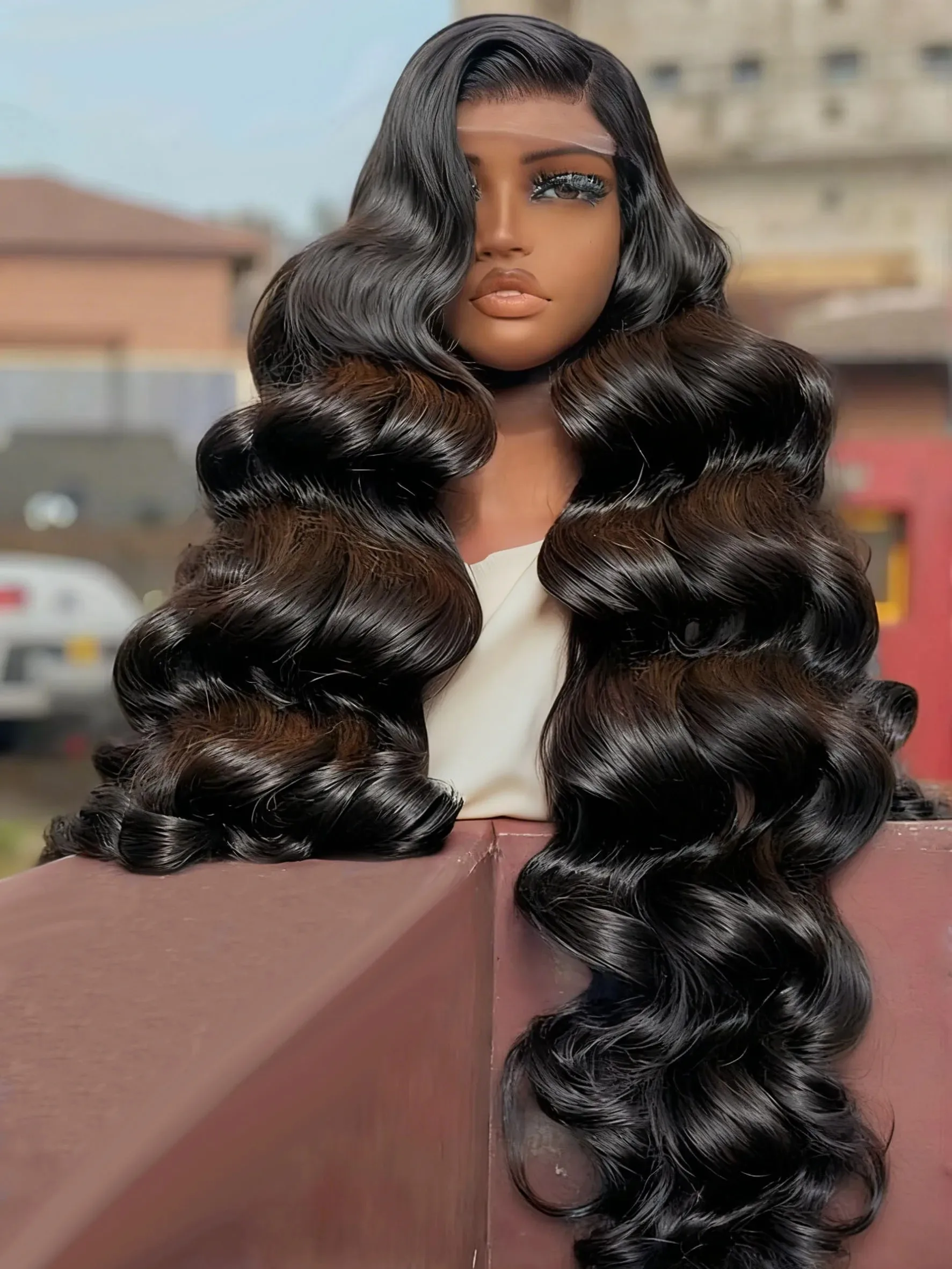 

5x5 Body Wave Glueless Wig Human Hair 13x6 HD Lace Frontal Wig 24 32 Inch Preplucked Brazilian 100% Water Wave Lace Front Wig