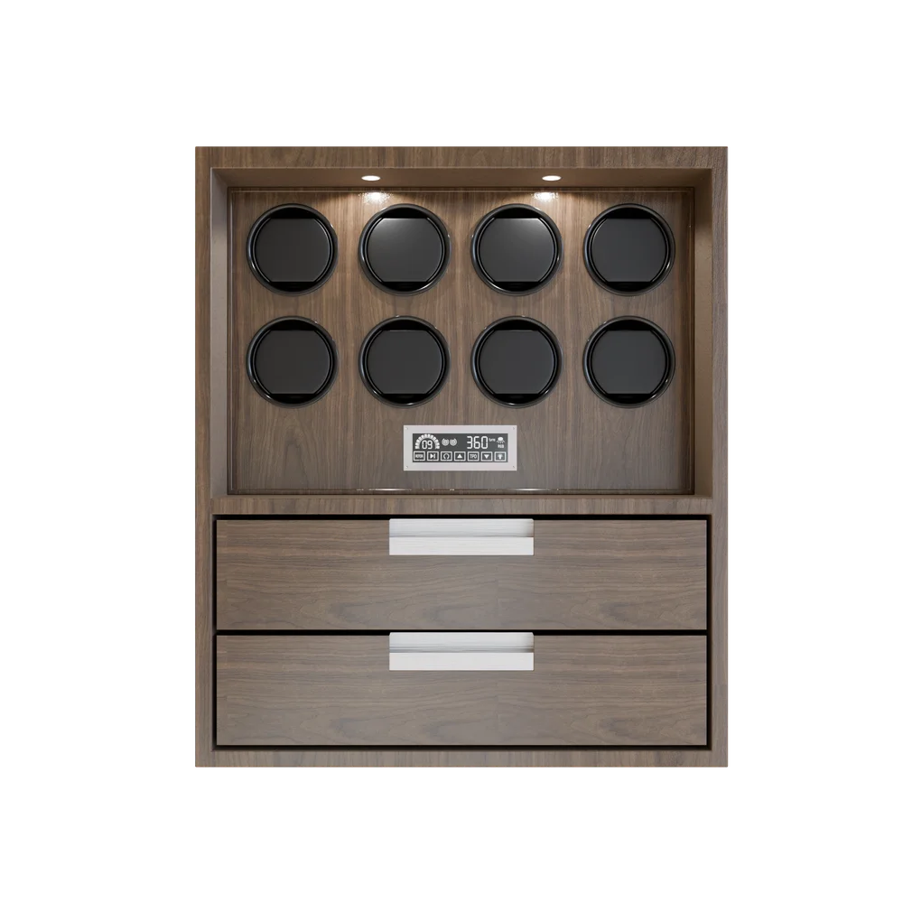 Watch Winder Safe Box  Jewelry Digital Security with Drawer for Storage Jewelry and Watch