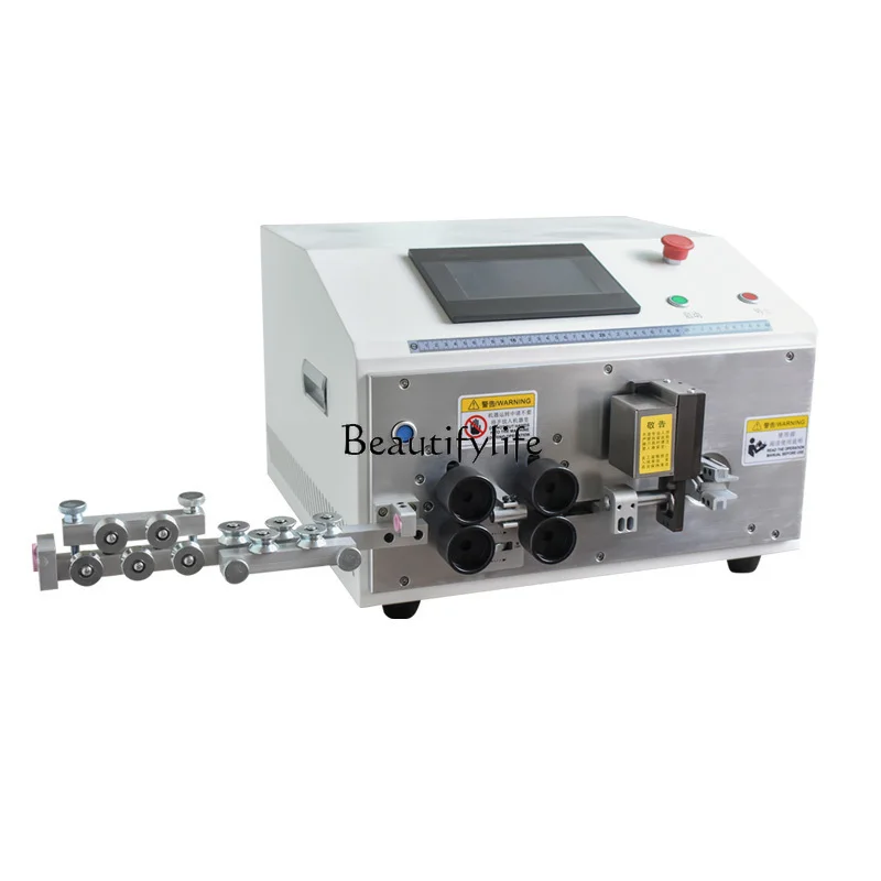 

Automatic computer bending machine Automatic line cutting, peeling and bending machine