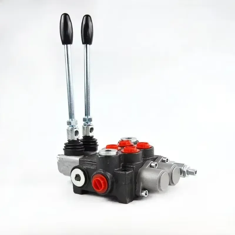 Cable Type Hydraulic Multi-Way Valve Zt12 Remote Control Hand Tractor Hydraulic Modification Reversing Valve 16 MPa 40 L/Min