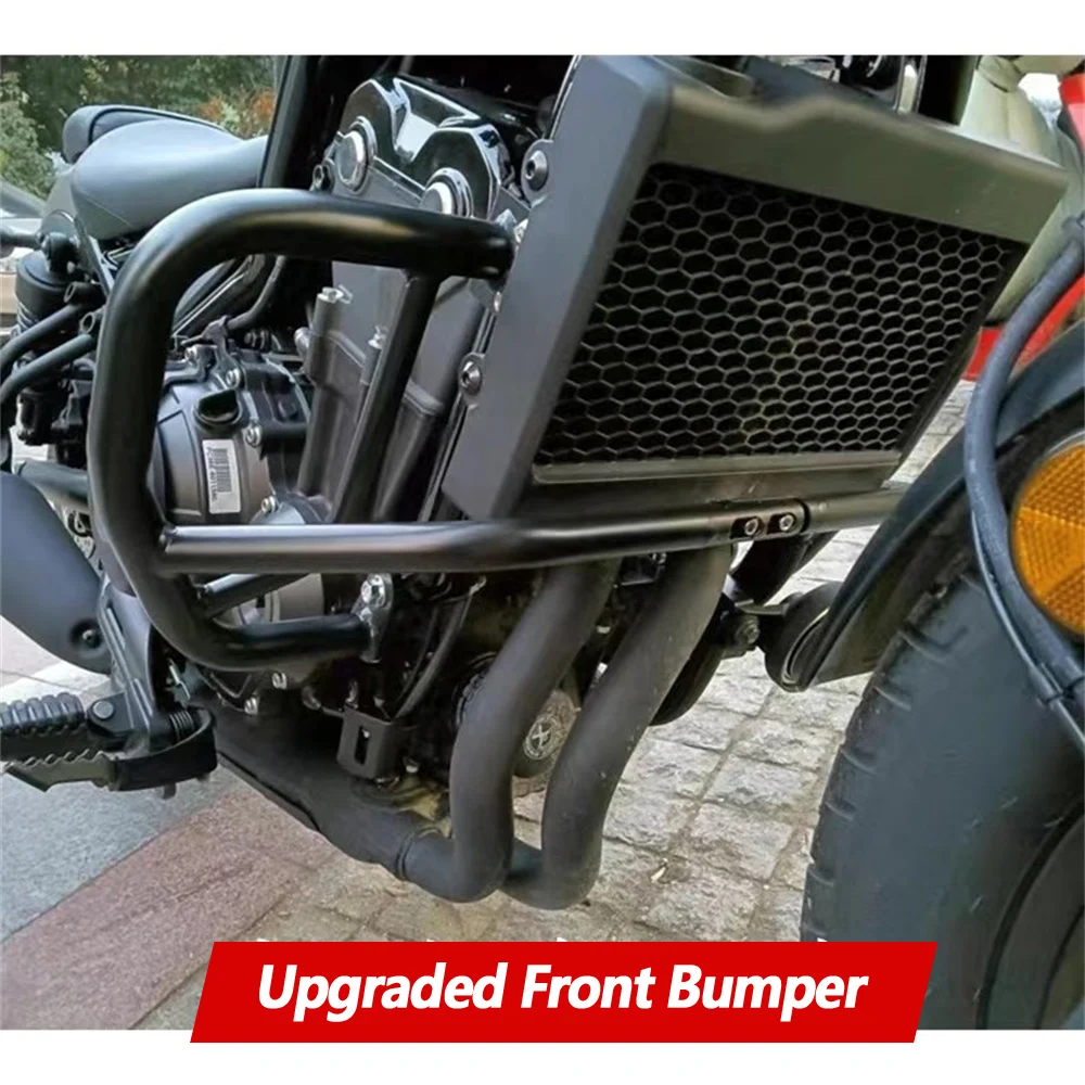 

For Honda REBEL CM300 CM500 bumper modification body protection bar anti fall front bumper engine protection bar
