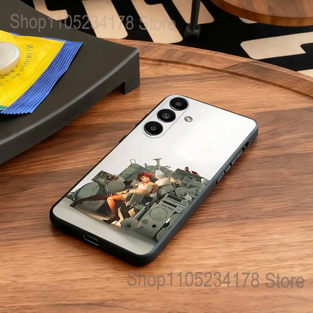 Custodia per telefono Singer R-Raye morbida in silicone per Samsung S25, S24, S21, S22, S23, S30, Ultra, S20, Plus, Fe, Lite