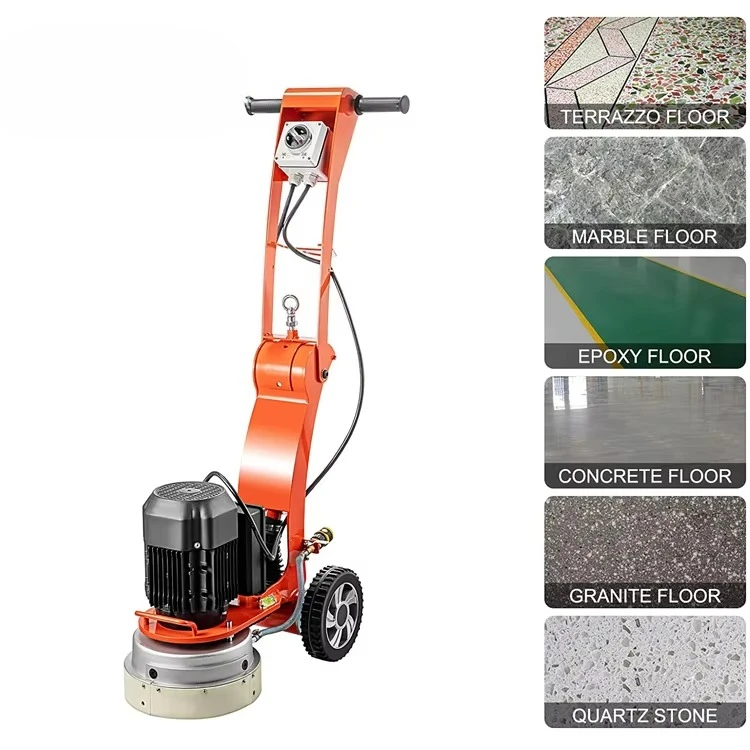 

110V 220V Single Phase Small Epoxy Floor Grinding Machine Concrete Grinder Floor Polisher Machine for Sale