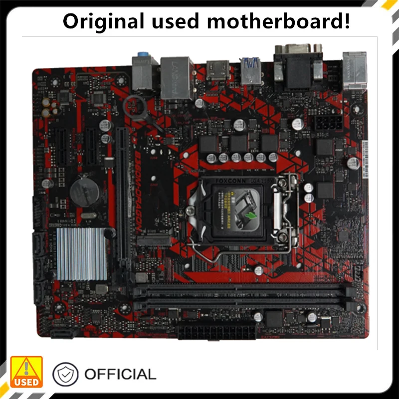 

For B360-DRAGDN Original Used Desktop Intel B360 32GB DDR4 Motherboard LGA 1151 i7/i5/i3 USB3.0 SATA3