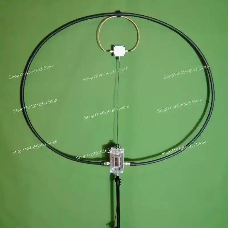 New High-Quality MRA-QRP Small Loop Antenna - 20W for Shortwave HF Radio (Compatible with IC-705/FT-818/FT-817)