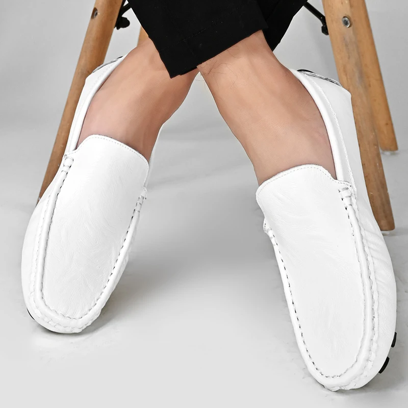

Lightweight men's leather shoes Minimalist and comfortable retro style Formal office Comfortable and shoes adults versatile