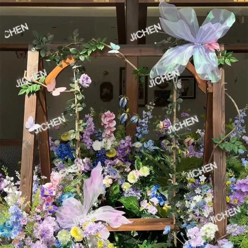 

Swing Outdoor courtyard Solid wood preservative wood swing Rainproof sun garden swing atmosphere decoration
