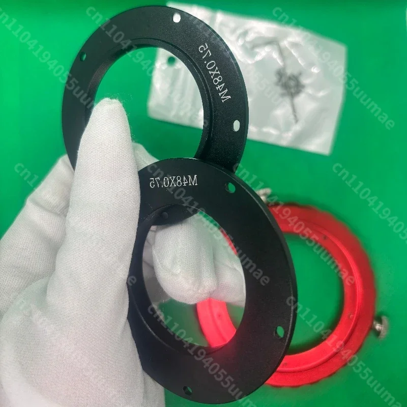 1 Set M42 M48 M54 3 In 1 Camera Regulator CAA 360 Degree Rotator Microscope Telescope Photography Aluminum Angle Adjuster