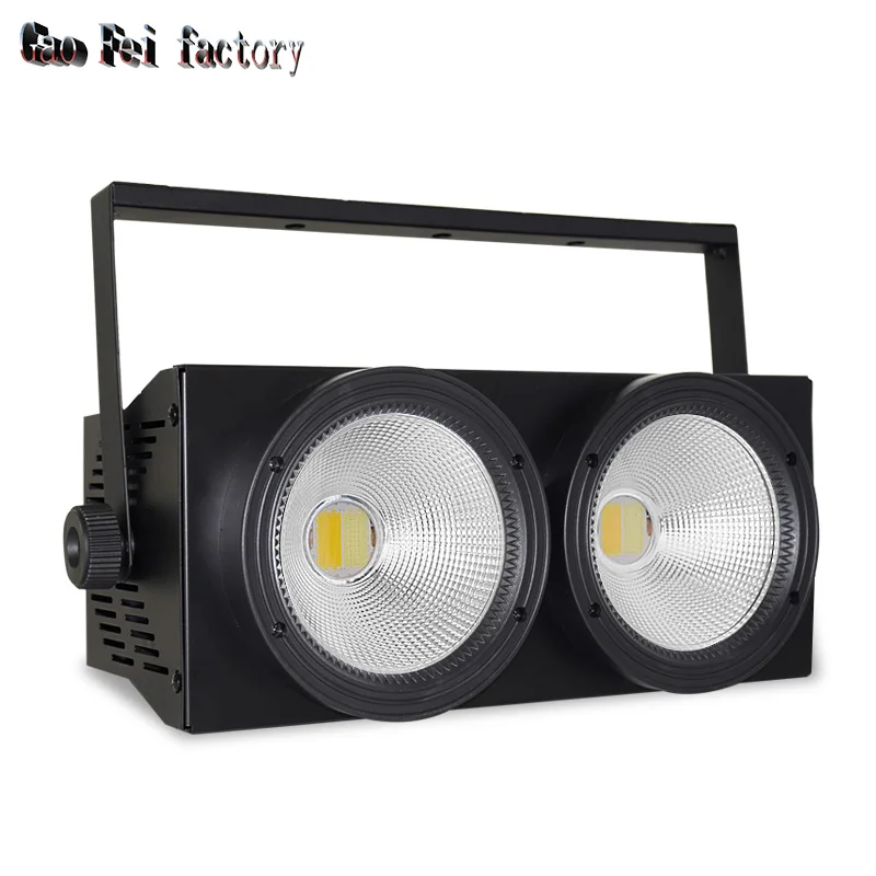 2Eyes 2X100W Strobe Effect Par Led 200W Lyre Wash Cob Disco DMX Light For KTV Bar Christmas New Year Party Show