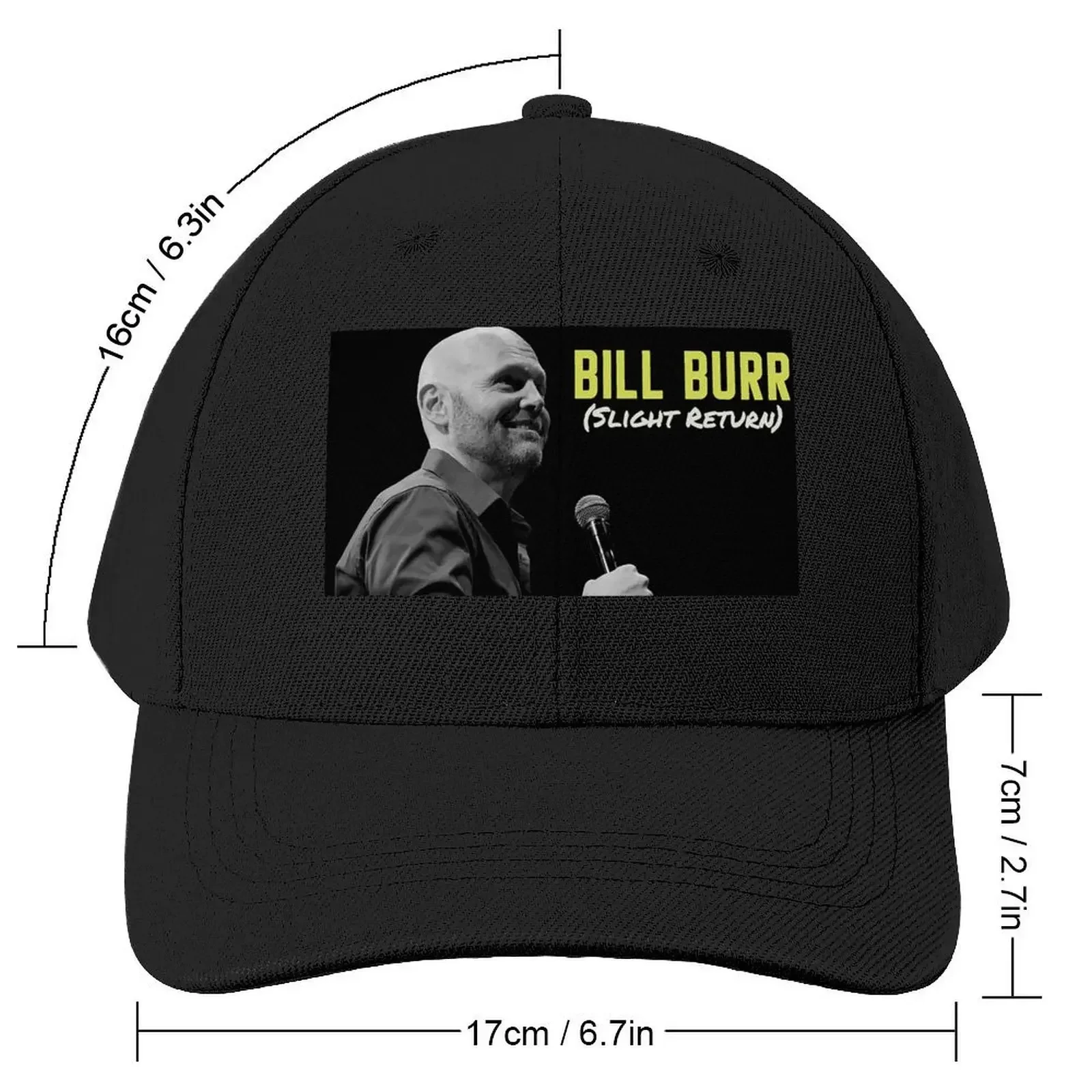 konser Bill Burr rame slight return Baseball Cap Luxury Man Hat Rugby Mountaineering funny hat Baseball Men Women's