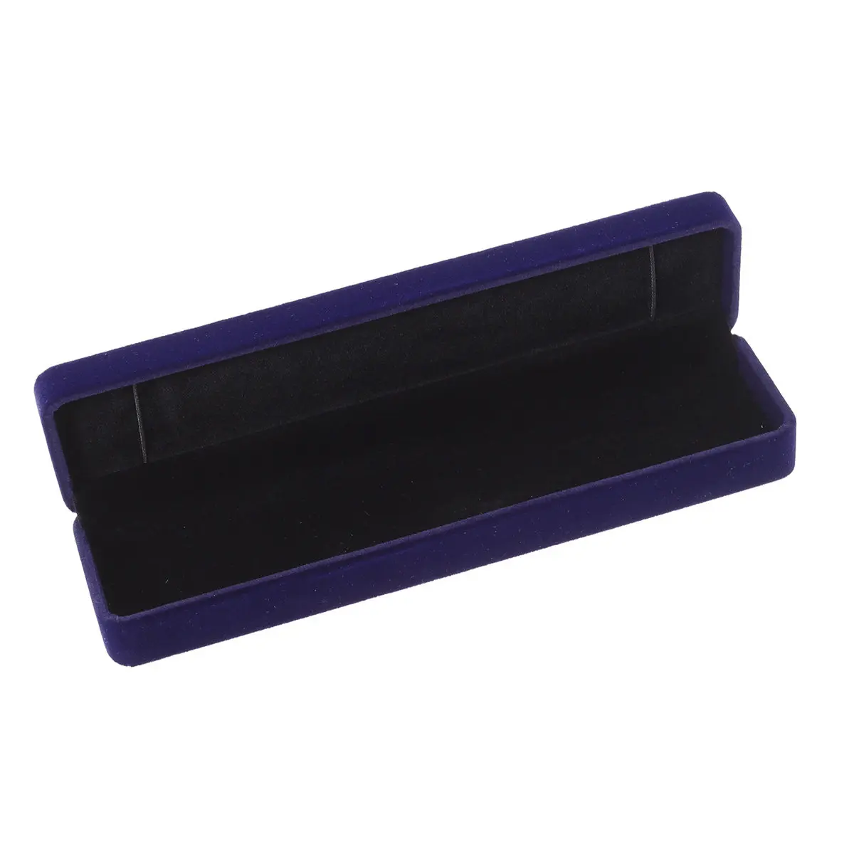 

Металлическая шкатулка для украшений темно-синего цвета, органайзер для хранения ожерелий, браслетов и часов, подарок на день рождения, Рождество, День матери