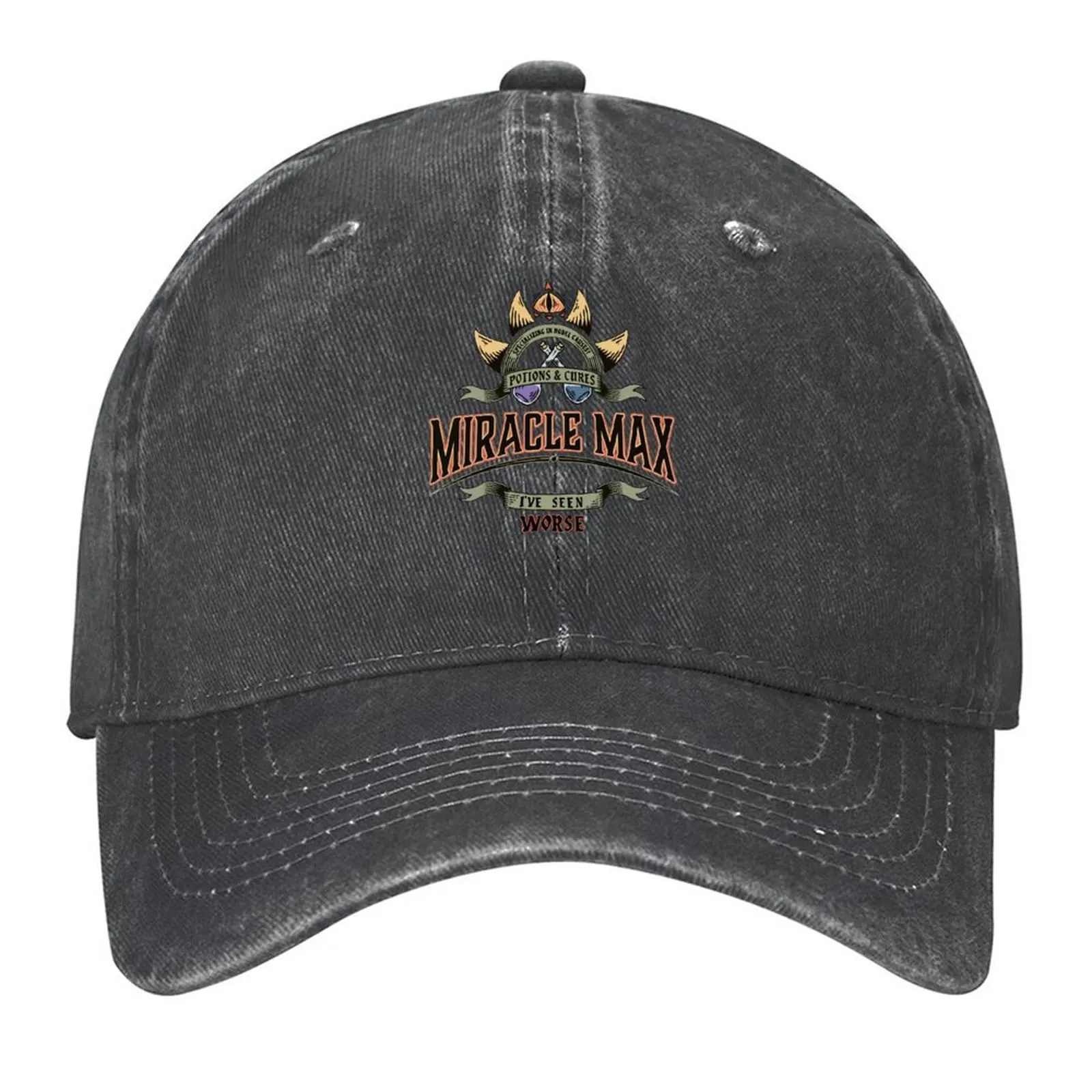 

Miracle Max Baseball Cap Hip Hop Custom Cap fashionable Luxury Man Hat Sun Hats For Women Men's
