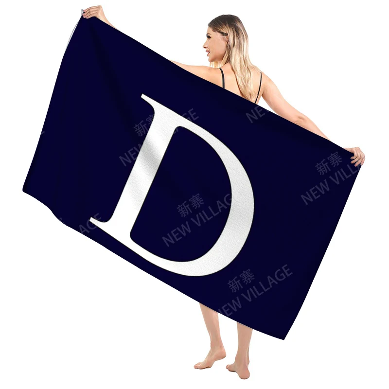 Bathroom Bath towel for adults sauna Large beach towel Gym towel Large hotel woman shower quick drying microfiber simple letter