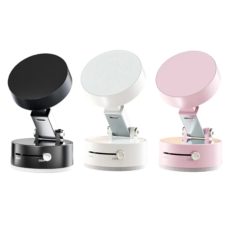 

Phone Holder Bracket Stand 360 Degree Rotation Powerful N52 Magnets for Car Mount Strong Grip Vacuum Suction Attachment