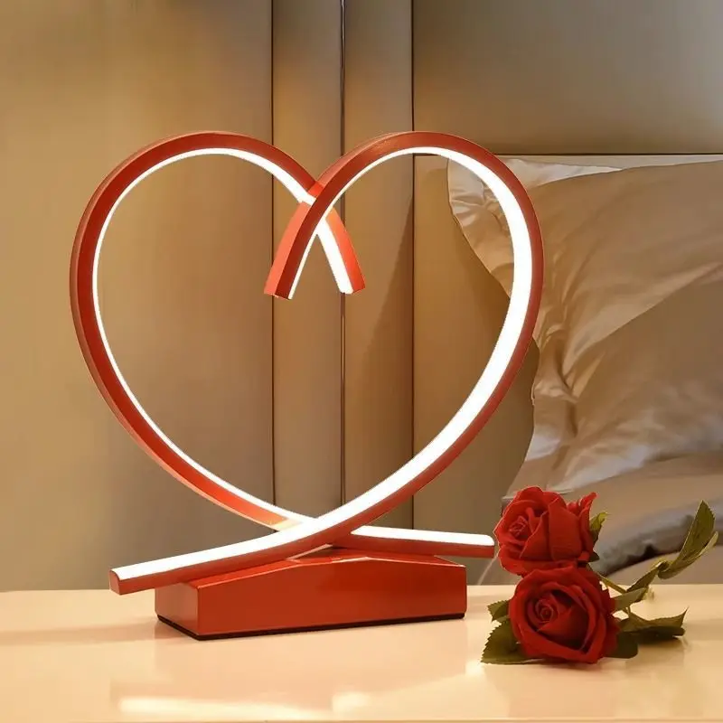 

wedding lamp, new wedding gift, for the newlyweds, senior women, love bedside lamp