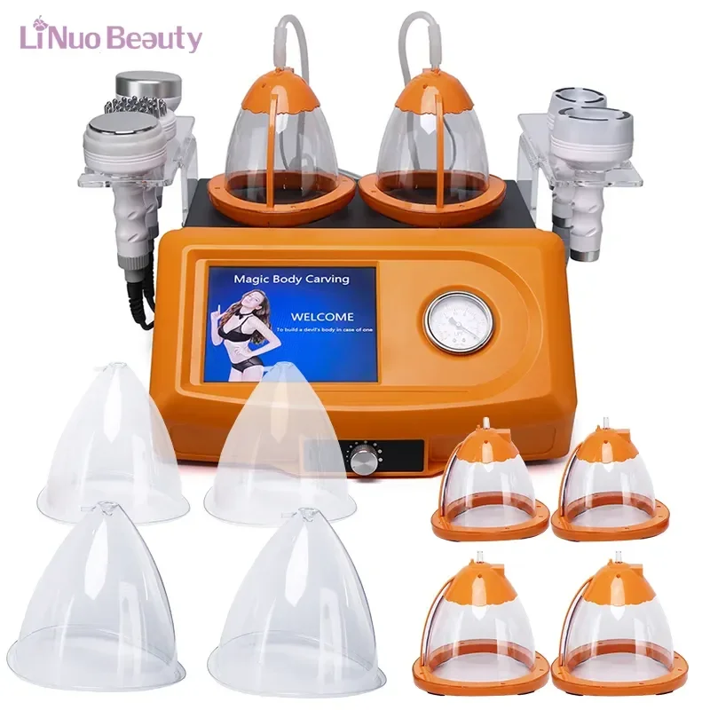 

ABS Desktop Body Massage Machines Buttock Vacuum Bum Lifting & Enlargement Cupping Therapy For UK US EU & ZA Plugs