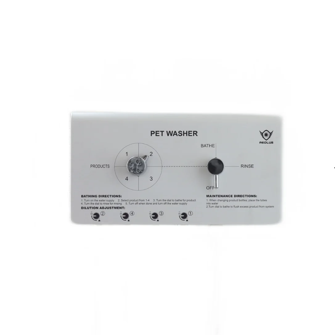 New Bathing System Dog Shampoo Making Machine PW-102 Pet Washer Shampoo Diluter Almighty Bathing Support Shampoo Dispenser