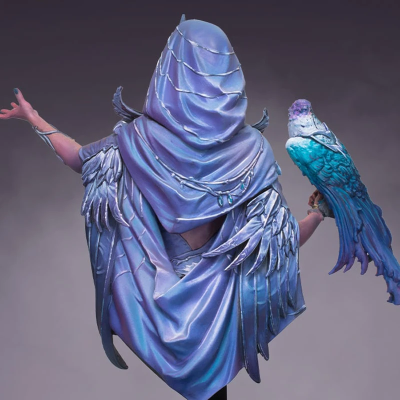 1/10 レジン製半身ポートレートフィギュア キャラクター未塗装モデルキット ナイチンゲールの女神 未組立・未塗装 GK