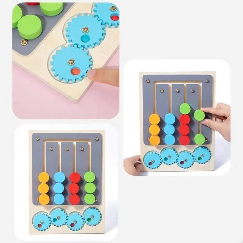 H55B Toddler Logical Game Toy Couleur Forme Match Match Fine Motor Education Supplies