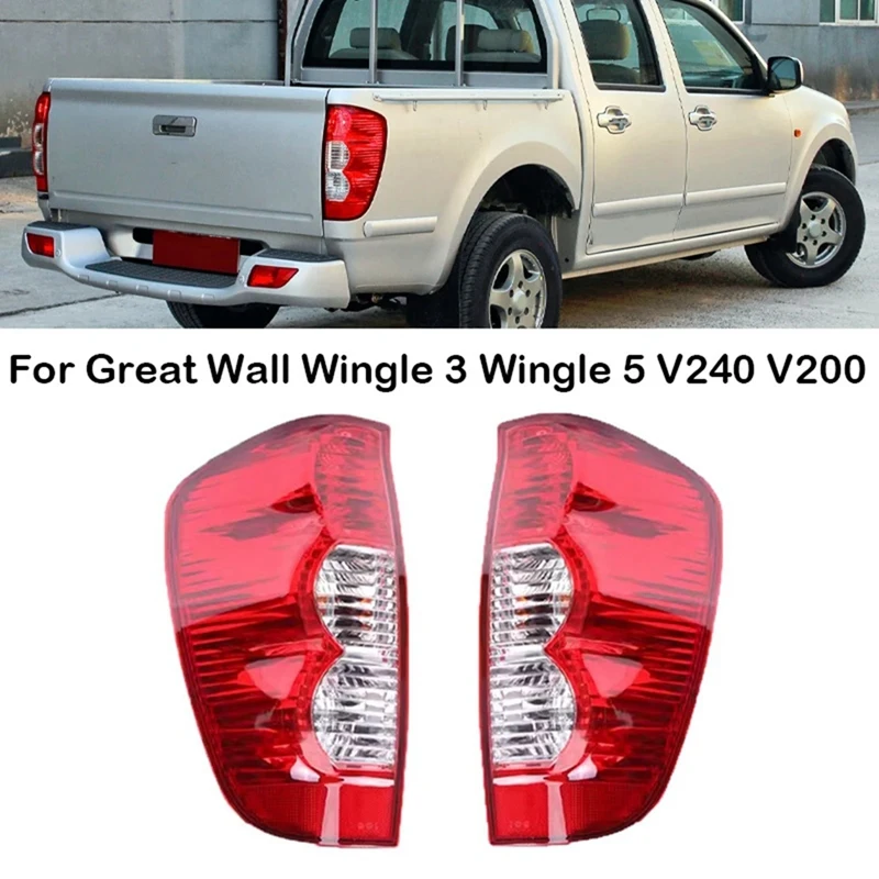 Car Rear Bumper Tail Lamp Taillight Brake Lights For Great Wall Wingle 3 Wingle 5 V240 V200 Spare Parts Parts