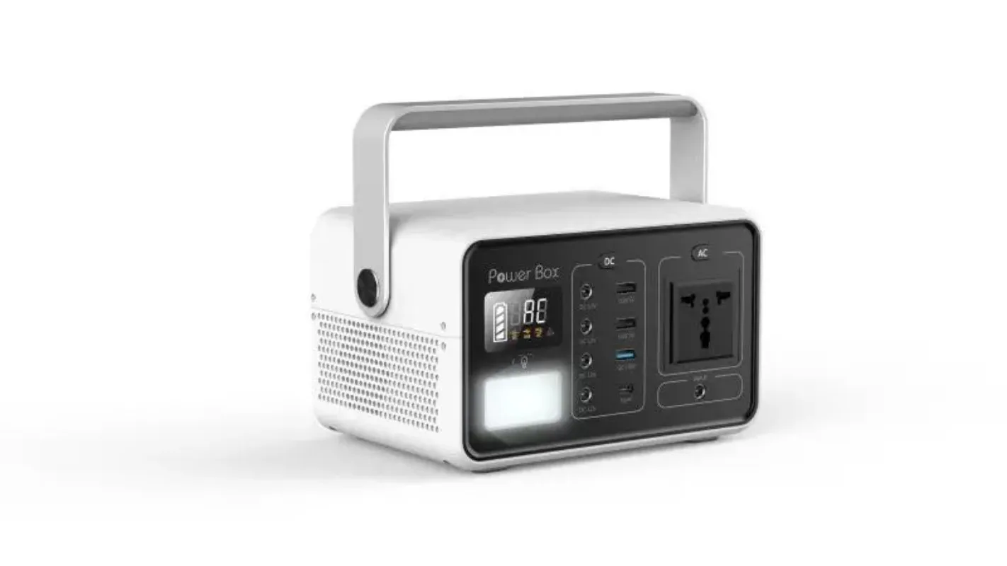 Outdoor Camping Caravan Lighting Portable Power Box 3.7v Lithium Battery MPPT AC off-Grid Tie Solar  Generation System