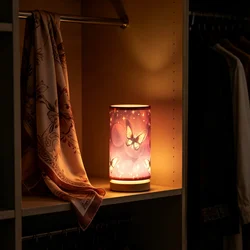 Small Table Lamp Bedside Warm LEDins Butterfly Creative Night Light