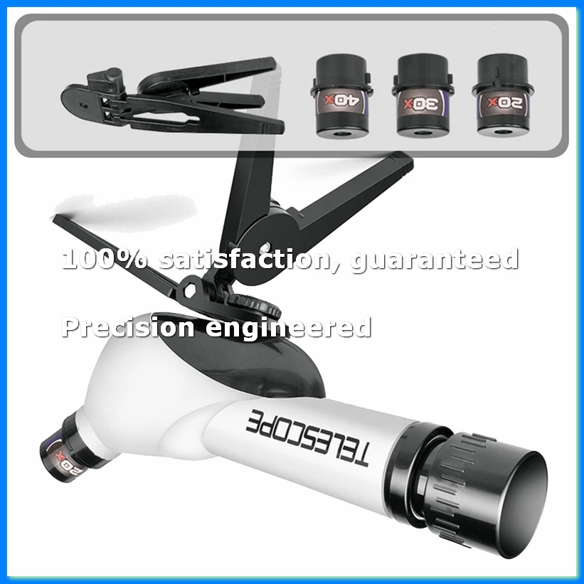 Children HD Astronomical Telescope Camera Monocular with Multi-Eyepiece Science Education Best Toys Gifts for Kid-SPMI