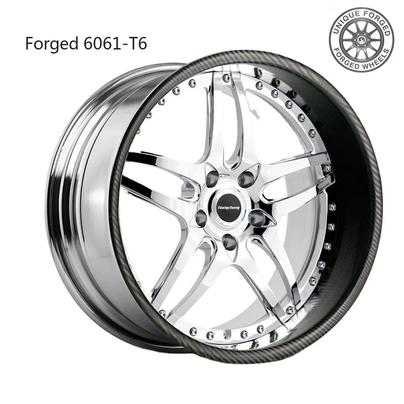 

New model of 26High Quality Carbon Fiber Wheel Arch Multi Spoke Design Passenger Car Forged Wheel