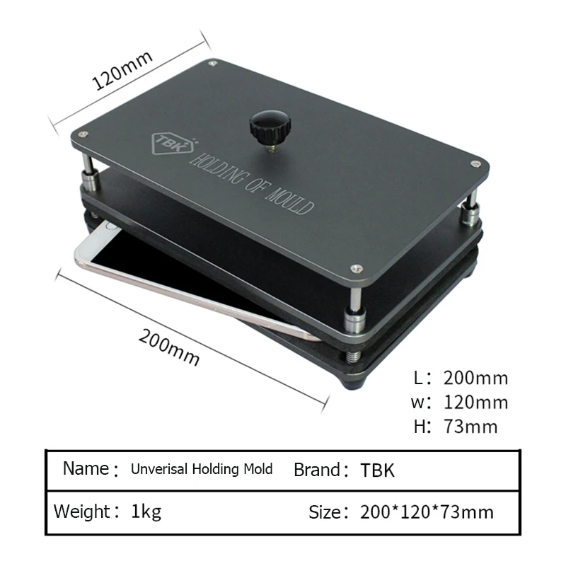TBK 201 Baru Universal Tekanan Cetakan Bingkai Pengeluaran Laminasi Melindungi