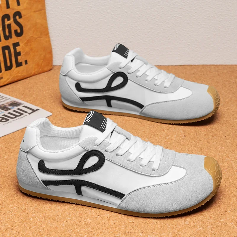 

Амортизирующая обувь, мужские кроссовки для гонок, мужские повседневные мужские теннисные кроссовки, роскошные кроссовки для гонок, 2025 г., дышащие модные кроссовки 45