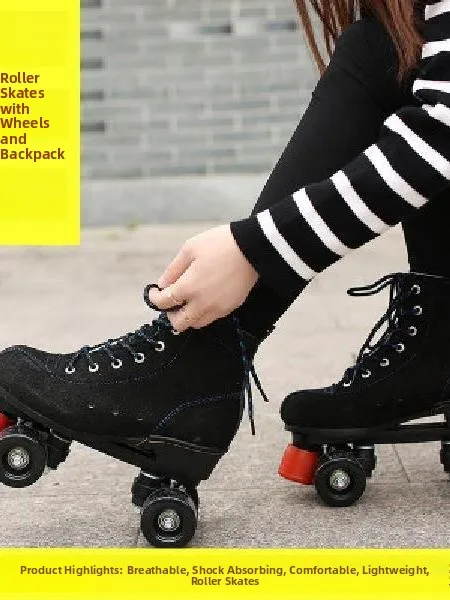 patins-a-roulettes-pour-femmes-modele-a-quatre-roues-chaussures-de-patinage-en-ligne-a-double-rangee-patins-a-roulettes-resistants-a-l'usure-avec-eclairage-et-fonction-de-freinage