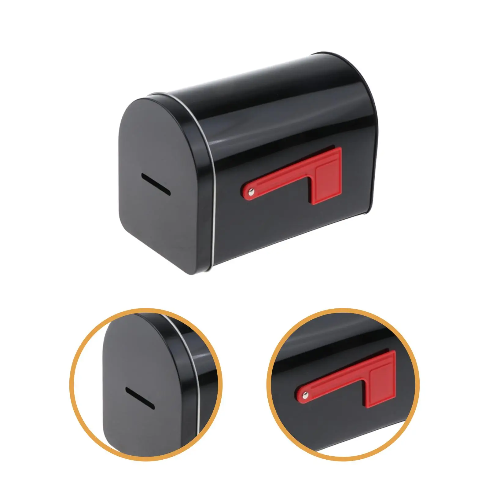 صندوق بريد عيد الميلاد صندوق رسائل حديدي مقاوم للعوامل الجوية لتزيين بوابة المكتب