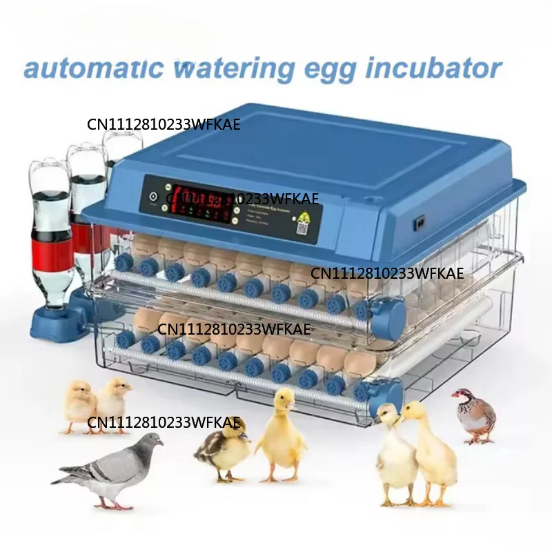 Intelligent Electric Incubator Double Power Automatic Egg-turning Chicken, Duck, Goose, Pigeon, Peacock And Parrot Egg Incubator