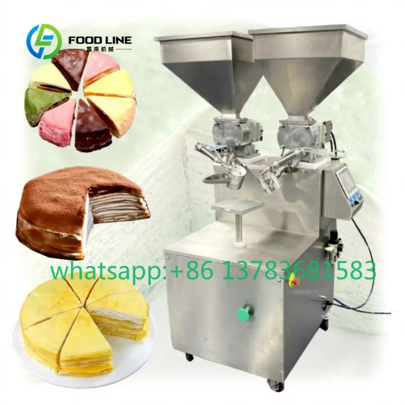 

Customized Compact Cake Coating Machine Automatic Cream Icing Equipment with Low Noise for Bakery Dessert Shop Catering Business